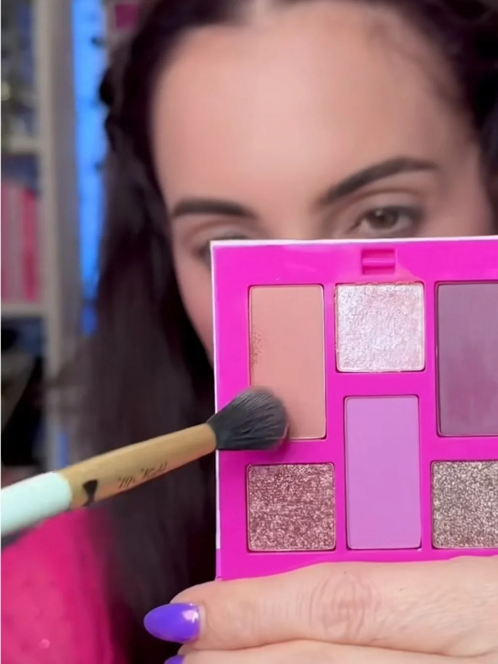 Too faced Pink Eyeshadow Palette - Six Shade Neutral & Shimmer Collection